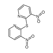 bis(3-nitropyridin-2-yl)sulfane结构式