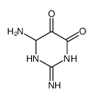 2,6-Diamino-3,6-dihydro-4,5-pyrimidinedione Structure