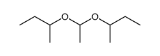 Acetaldehyde di-sec-butyl acetal结构式