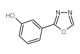 3-(1,3,4-氧杂二唑-2-基)苯酚结构式