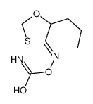 [(Z)-(5-propyl-1,3-oxathiolan-4-ylidene)amino] carbamate结构式