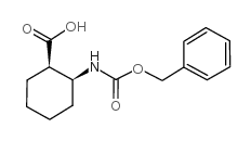 顺-2-(苄氧羰基氨基)环己烷甲酸图片