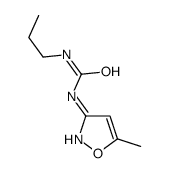 1-(5-methyl-1,2-oxazol-3-yl)-3-propylurea结构式