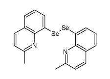 2-methyl-8-[(2-methylquinolin-8-yl)diselanyl]quinoline结构式