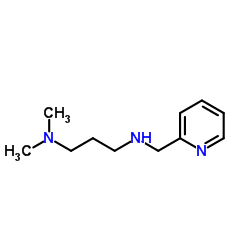 N,N-Dimethyl-N'-(2-pyridinylmethyl)-1,3-propanediamine结构式