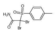 dibromo-(toluene-4-sulfonyl)-acetic acid amide Structure