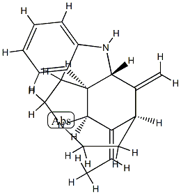 (14E)-14,19-Didehydro-16-methylenecondyfolan structure