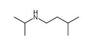 3-methyl-N-propan-2-ylbutan-1-amine结构式