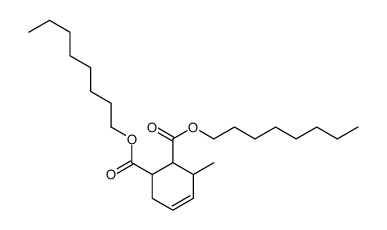 dioctyl 3-methylcyclohex-4-ene-1,2-dicarboxylate结构式