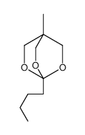 1-Butyl-4-methyl-2,6,7-trioxabicyclo[2.2.2]octane structure