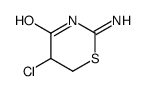 2-amino-5-chloro-5,6-dihydro-1,3-thiazin-4-one Structure