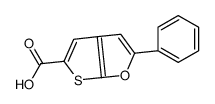 2-phenylthieno[2,3-b]furan-5-carboxylic acid Structure