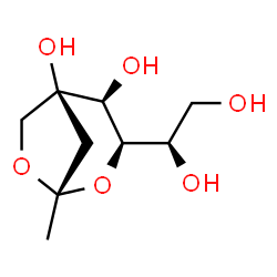 2,7-Dioxabicyclo[3.2.1]octane-4,5-diol, 3-[(1R)-1,2-dihydroxyethyl]-1-methyl-, (1S,3R,4S,5S)- (9CI) picture