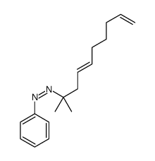 2-methyldeca-4,9-dien-2-yl(phenyl)diazene Structure