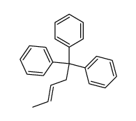 1,1,1-triphenyl-trans-pentene-(3)结构式