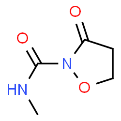 2-Isoxazolidinecarboxamide,N-methyl-3-oxo-(9CI)结构式