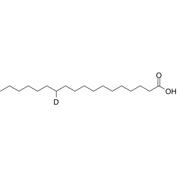 Stearic acid-d1结构式