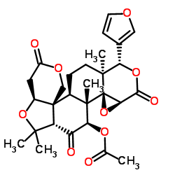 Rutaevin 7-acetate结构式