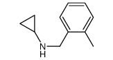 CYCLOPROPYL-(2-METHYL-BENZYL)-AMINE Structure