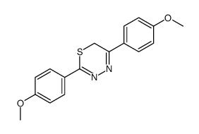 2,5-bis(4-methoxyphenyl)-6H-1,3,4-thiadiazine结构式