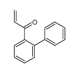 1-(2-phenylphenyl)prop-2-en-1-one Structure