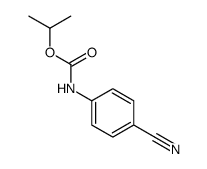 propan-2-yl N-(4-cyanophenyl)carbamate Structure