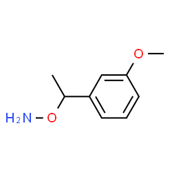 Hydroxylamine, O-[1-(3-methoxyphenyl)ethyl]- (9CI) Structure