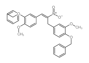 Benzene,1-methoxy-4-[3-[3-methoxy-4-(phenylmethoxy)phenyl]-2-nitro-1-propenyl]-2-(phenylmethoxy)-, (E)- (9CI) picture