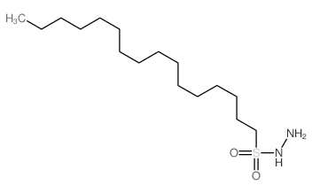 hexadecane-1-sulfonohydrazide结构式
