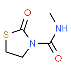 3-Thiazolidinecarboxamide,N-methyl-2-oxo-(9CI) structure