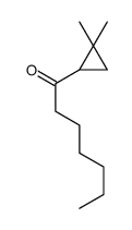 1-(2,2-dimethylcyclopropyl)heptan-1-one Structure