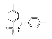 4-methyl-N-(4-methylphenoxy)benzenesulfonamide Structure