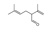 (R)-5-methyl-2-(1-methylvinyl)hex-4-enal structure