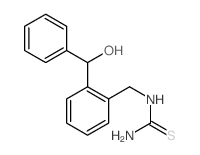 [2-(hydroxy-phenyl-methyl)phenyl]methylthiourea Structure