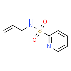 2-Pyridinesulfonamide,N-2-propenyl-(9CI) structure