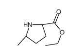 ethyl (2S,5S)-5-methylpyrrolidine-2-carboxylate structure