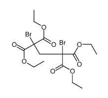 tetraethyl 1,3-dibromopropane-1,1,3,3-tetracarboxylate结构式