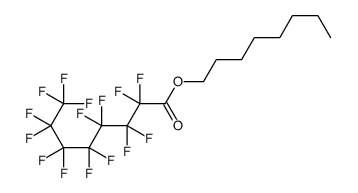 octyl 2,2,3,3,4,4,5,5,6,6,7,7,8,8,8-pentadecafluorooctanoate Structure