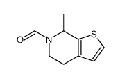 7-methyl-5,7-dihydro-4H-thieno[2,3-c]pyridine-6-carbaldehyde Structure