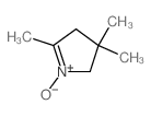 2,4,4-trimethyl-1-oxido-3,5-dihydropyrrole structure