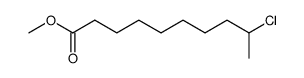 9-Chlor-methyldecanoat结构式