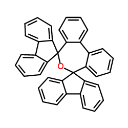 Dispiro[fluorene-9,5'-dibenzo[c,e]oxepine-7',9''-fluorene] Structure