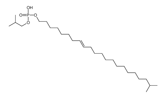 [(E)-21-methyldocos-8-enyl] 2-methylpropyl hydrogen phosphate结构式