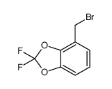 4-(Bromomethyl)-2,2-difluoro-1,3-benzodioxole Structure
