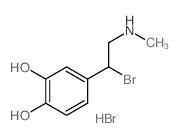 1,2-Benzenediol,4-[1-bromo-2-(methylamino)ethyl]-, hydrobromide (1:1) picture