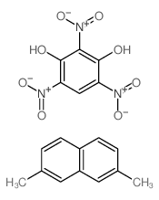 2,7-dimethylnaphthalene; 2,4,6-trinitrobenzene-1,3-diol Structure