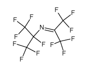 perfluoro(2,4-dimethyl-3-aza-2-pentene) Structure