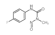 3-(4-fluorophenyl)-1-methyl-1-nitroso-urea Structure