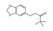 1-(1,3-benzodioxol-5-yl)-4,4-dimethylpentan-3-one Structure