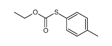 O-ethyl S-(4-methylphenyl) thiocarbonate Structure